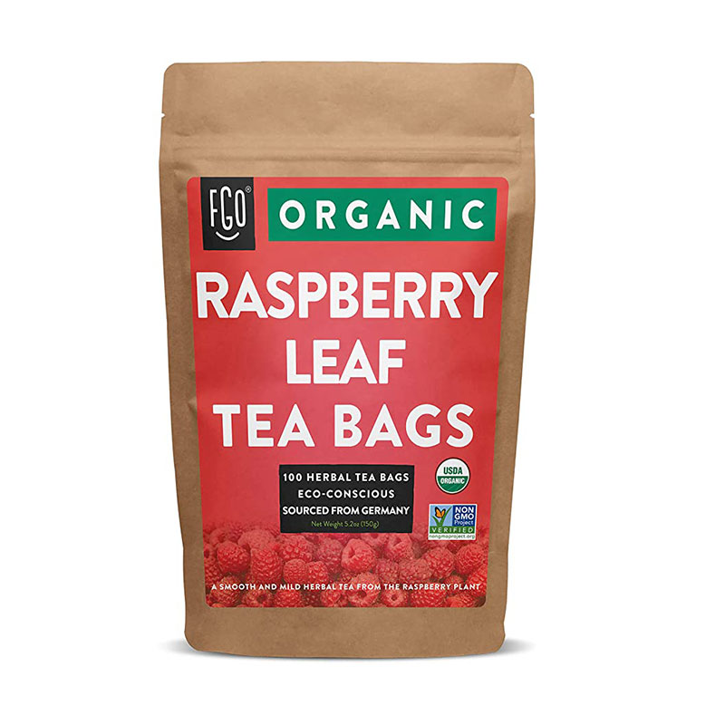 FGO Organic Raspberry leaf tea bags