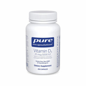 Pure vitamin D3 25mcg